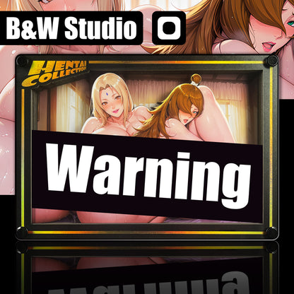 B&W Studio - Ben's Delusion World Series Desktop Decor Card #38 Tsunade X Mei Terumi
