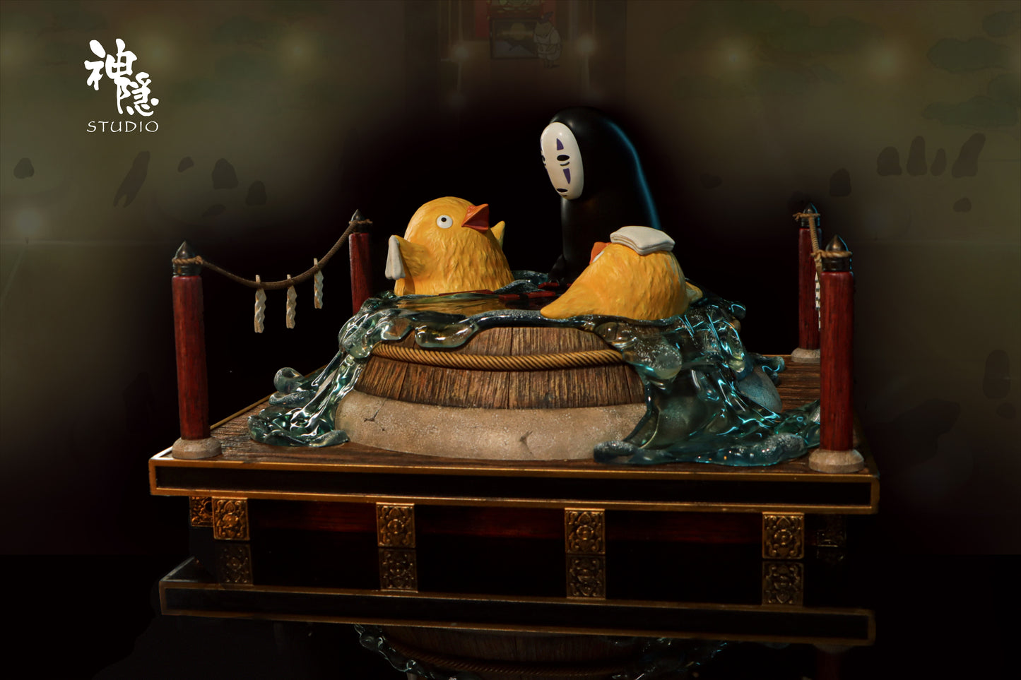 【Pre-sale】Showering No-face Man-Spirited Away-ShenYin Studio