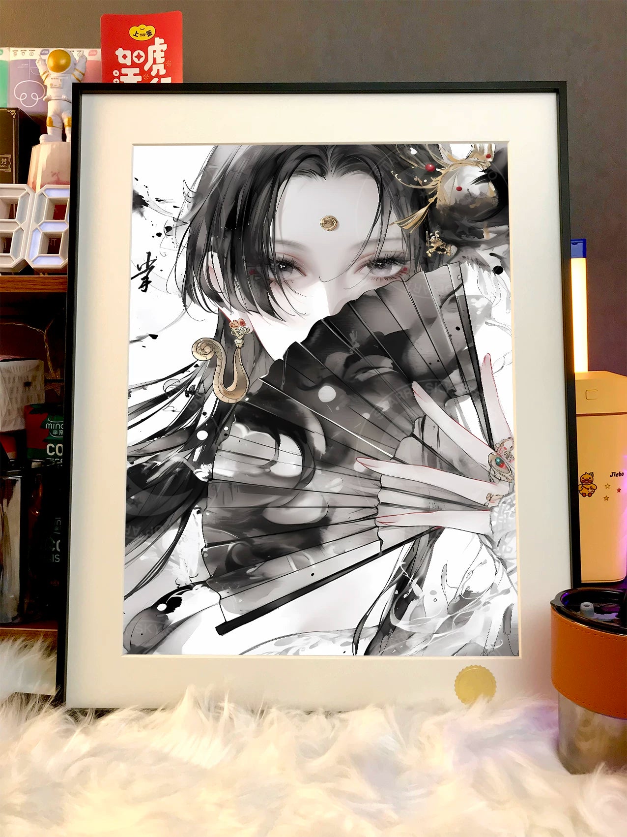 【Pre-sale】Decorative Painting of Ink Boa Hancock-One Piece-XingKong Studio