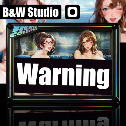 B&W Studio - Ben's Delusion World Series Desktop Decorative Card #01 Eri X Yukiko Detective Conan