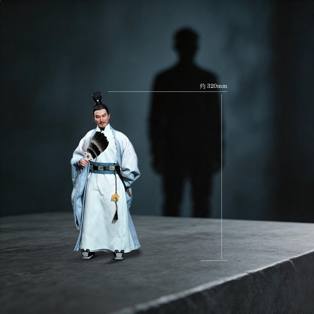 303TOYS - 1/6 Action Figure Liu Bei X Zhuge Liang NO.QX005 QX006 (Light Version) (Licensed)