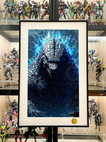 【Pre-sale】Decorative Painting of Monster King Godzilla-XingKong Studio