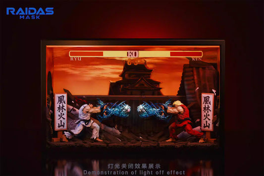 【Pre-sale】1/6 Scale Ryu VS Ken-Raidas Mask Studio