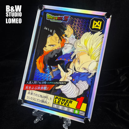 B&W Studio - Super Battle Card Remake Android 17 X 18 Dragon Ball