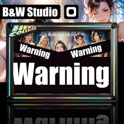 B&W Studio - Ben's Delusion World Series Desktop Decor Card #39 Capcom Girls Street Fighter X Devil May Cry