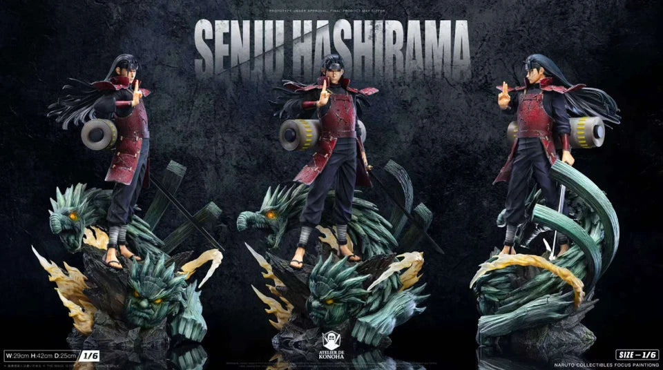 【Pre-sale】1/6 Scale Senju Hashirama and Uchiha Madara-ATELIER DE KONOHA Studio