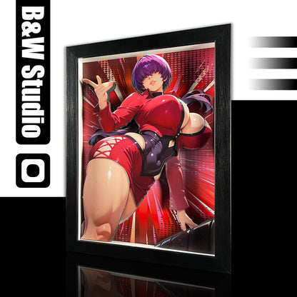 【Pre-sale】Decorative Painting of Shermie-Black and White Studio