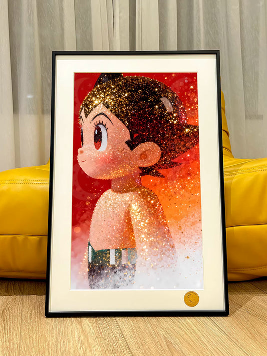 【Pre-sale】Decorative Painting of Golden Astroboy-XingKong Studio