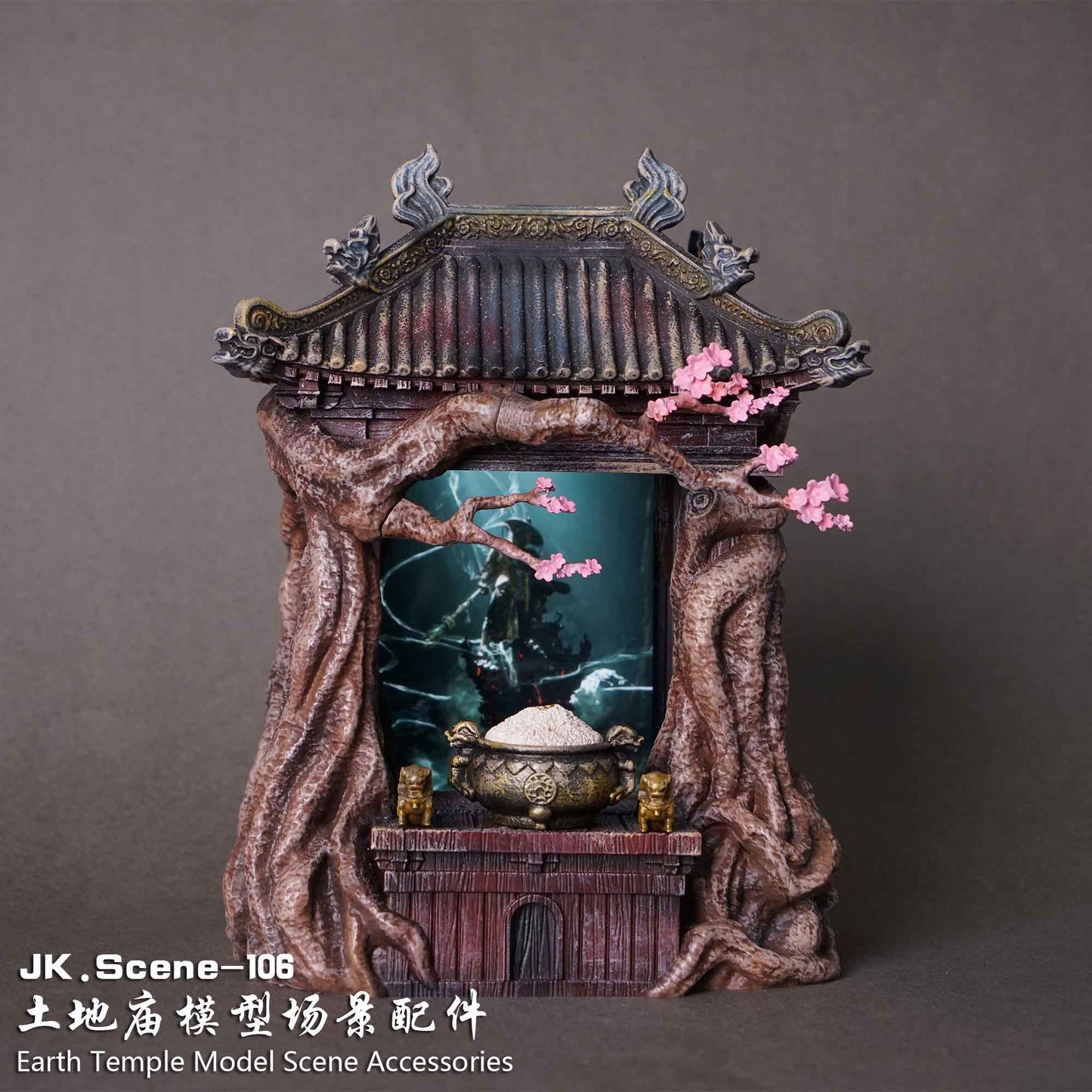 Jacksdo Studio - Earth Temple Model Scene Accessories (JK.Scene-106) | 土地庙模型场景配件 (JK.Scene-106)