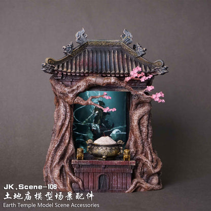 Jacksdo Studio - Earth Temple Model Scene Accessories (JK.Scene-106) | 土地庙模型场景配件 (JK.Scene-106)