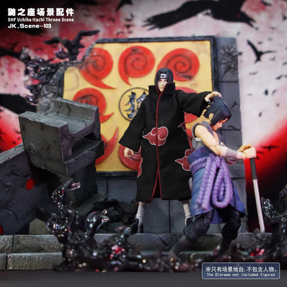 Jacksdo Studio - SHF Uchiha Itachi and Sasuke Throne Scene JK.Scene-103 | 鼬之座场景配件 JK.Scene-103