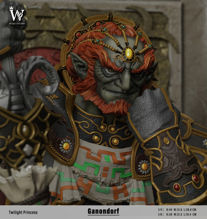 【Pre-sale】1/6 and 1/4 Scale Twilight Princess Ganondorf-The Legend of Zelda-Wake Studio