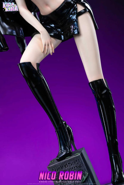 KiraKira Studio - Costume Series 01 Nico Robin Biker Jacket One Piece