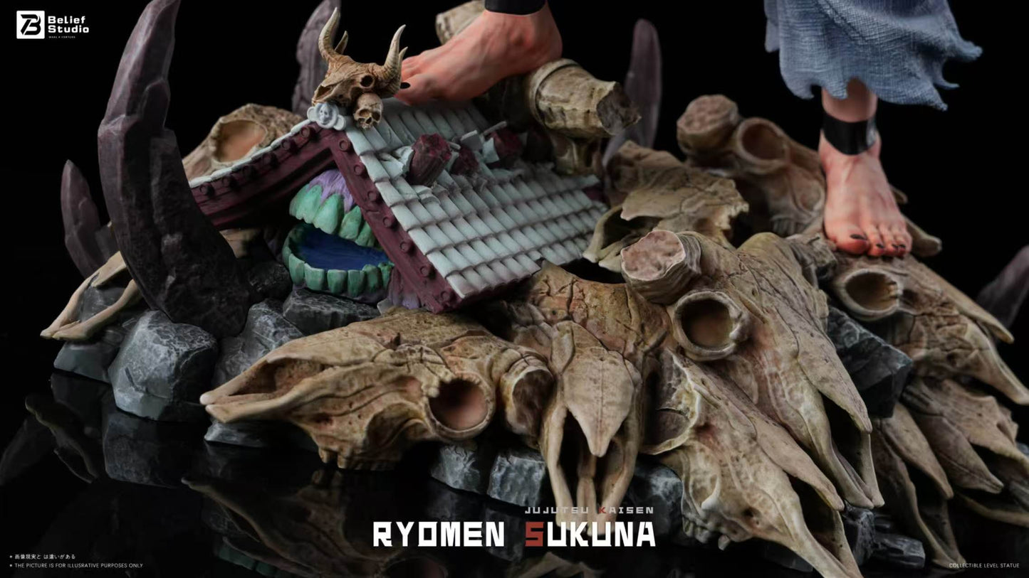 Belief Studio - Ryomen Sukuna Standing Pose Jujutsu Kaisen  1/6 Scale Statue(GK)