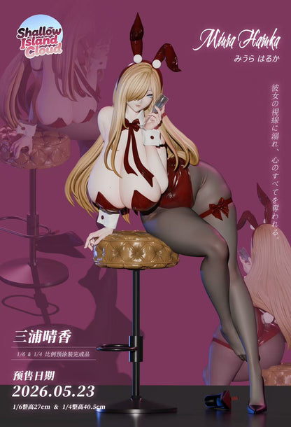 Shallow Island Cloud Studio - Miura Haruka Bunny Ver 1/6 X 1/4 Statue (Licensed)