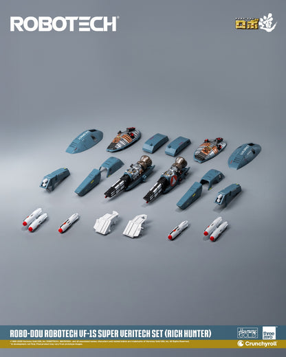 Threezero - ROBOTECH ROBO-DOU ROBOTECH VF-1S Super Veritech Set (RICK HUNTER) 3Z03070W0 (Licensed)