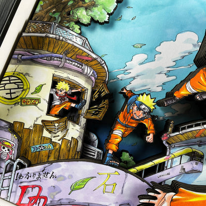 【Pre-sale】Decorative Painting of Naruto Way to Master-Black and White Studio
