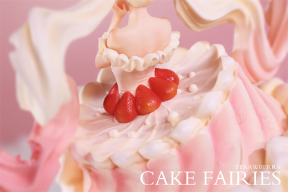 WeArtDoing Studio - Cake Fairies Strawberry & Matcha | 甜点精灵 芝士草莓 & 抹茶慕斯
