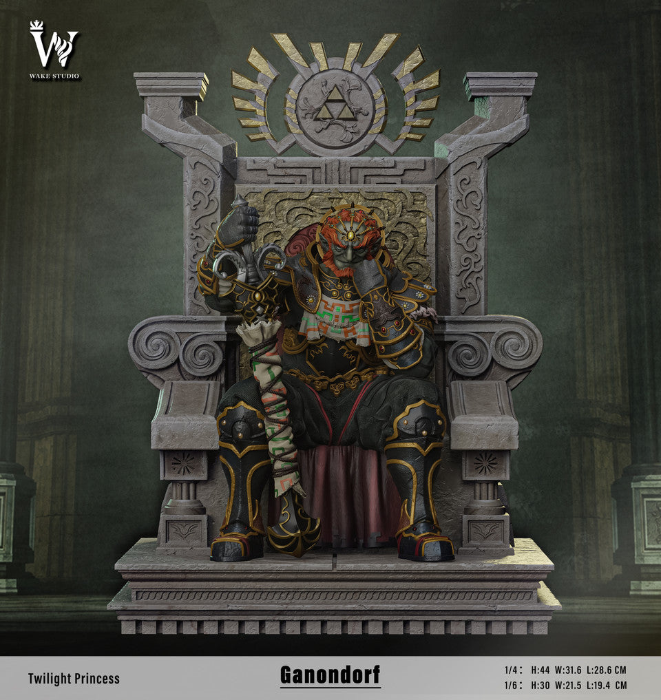 【Pre-sale】1/6 and 1/4 Scale Twilight Princess Ganondorf-The Legend of Zelda-Wake Studio