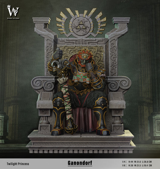 【Pre-sale】1/6 and 1/4 Scale Twilight Princess Ganondorf-The Legend of Zelda-Wake Studio