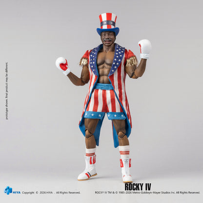 Hiya Toys - Exquisite Super Series Rocky IV Apollo Creed 1/12 Scale Action Figure ESR0233 (Licensed)