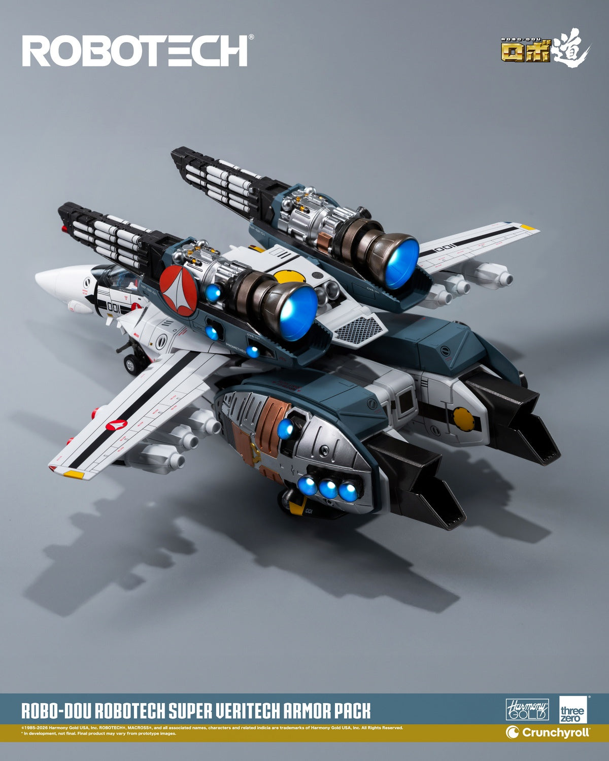 Threezero - ROBOTECH ROBO-DOU ROBOTECH Super Veritech Armor Pack 3Z10720W0 (Licensed)