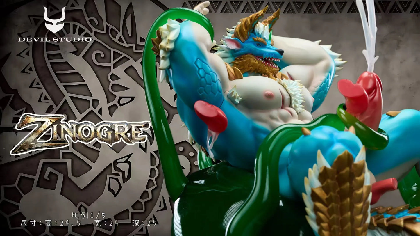 Devil Studio - Zinogre Monster Hunter  1/5 Scale Statue(GK)