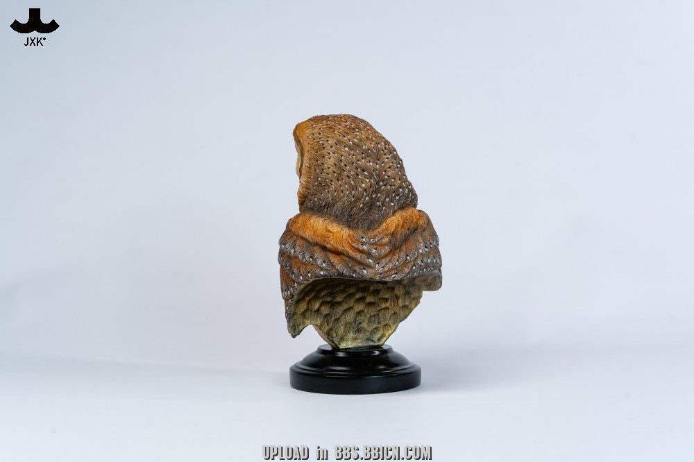 JXK - Barn Owl Head Sculpture SA005 (Licensed)