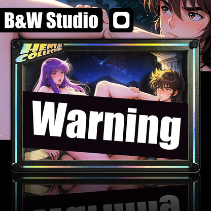 B&W Studio - Ben's Delusion World Series Desktop Decor Card #37 Athena X Seiya Saint Seiya