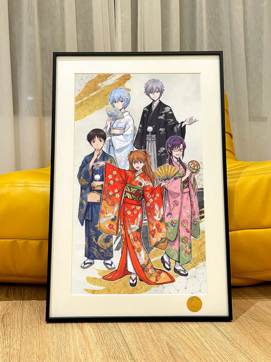 【Pre-sale】Decorative Painting of Kimono EVA-XingKong Studio