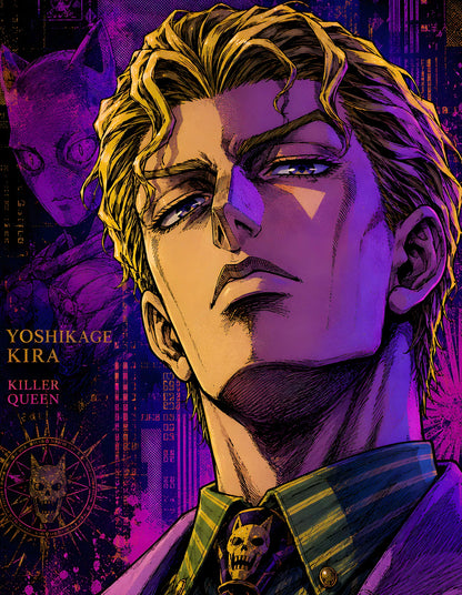 【Pre-sale】Decorative Painting of Kira Yoshikage-JoJo's Bizarre Adventure-H2 Studio