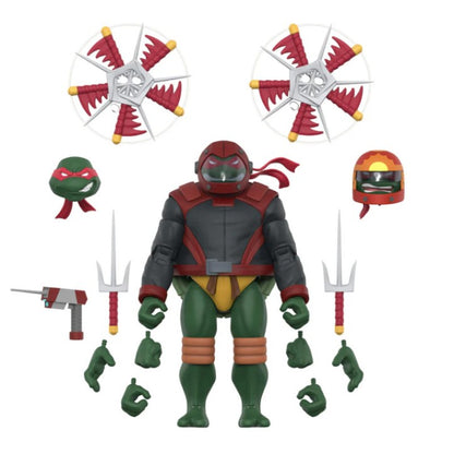 Super7 - ULTIMATES! Teenage Mutant Ninja Turtles Wave 14 Raphael (Road Gear) 7 Action Figure SUP82242 (Licensed)