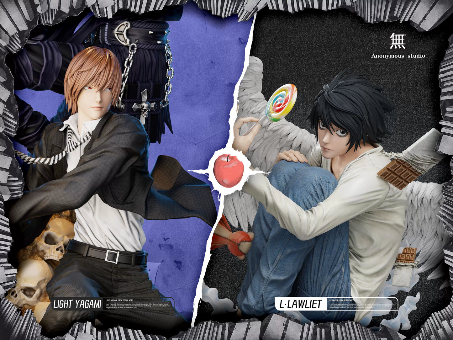 【Pre-sale】Yagami Light and Ryuk-Death Note-Anonymous Studio