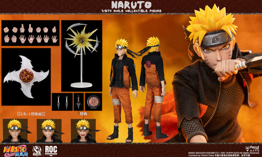 【Pre-sale】1/6 Scale ROC-012 Uzumaki Naruto-ROCKETTOYS Studio