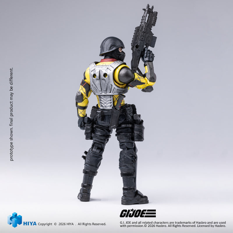 Hiya Toys - Exquisite Mini Series 1/18 Scale 4 Inch G.I.Joe Python Trooper Action Figure EMG0516 (Licensed)