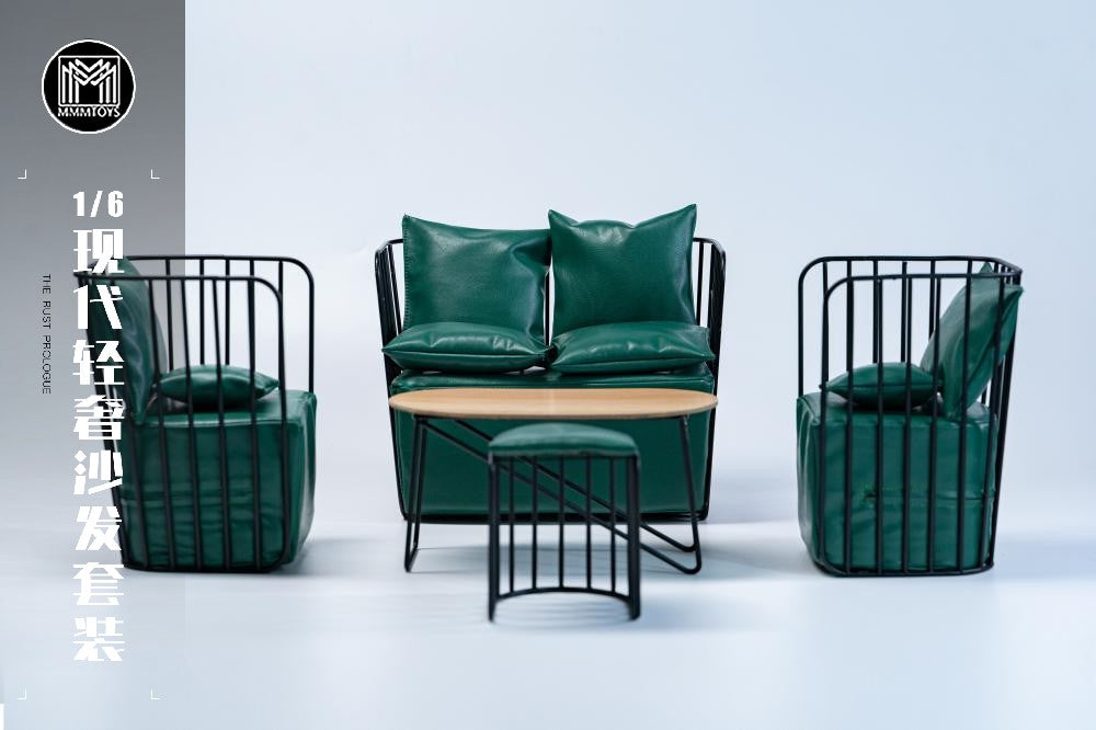 MMMTOYS-1/6 Modern light luxury sofa set-No. M2609-Scene