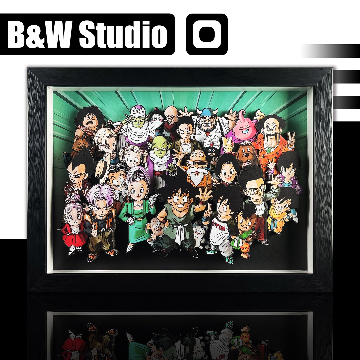 【Pre-sale】KKNM-005 Decorative Painting of Ending-Black and White Studio