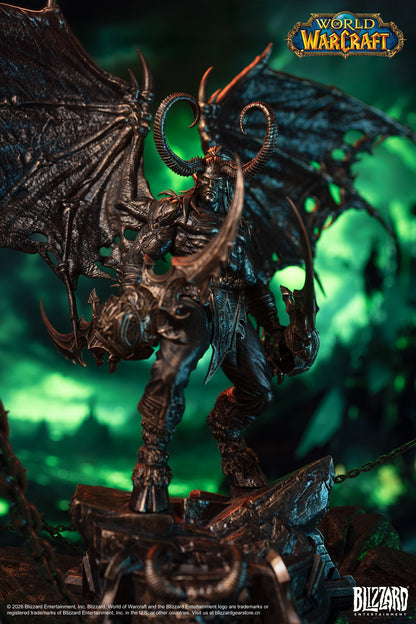 Blizzard Entertainment - World of Warcraft Illidan Stormrage Bronze Collector's Edition Statue BLZ013 (Licensed)