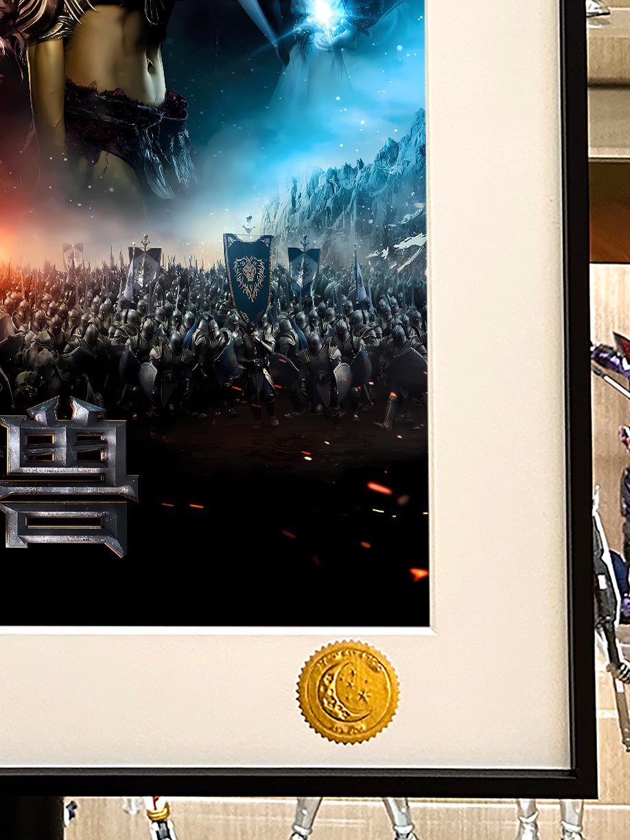 【Pre-sale】Decorative Painting of Gul'dan and Anduin Lothar-XingKong Studio