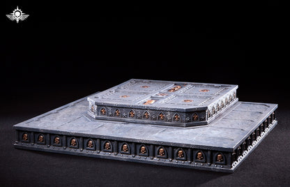 Xinglan Workshop-Universal Warhammer-style Temple Primarch Throne (Compatible with 1/18, 1/12 & 1/6 Scales)-Sence
