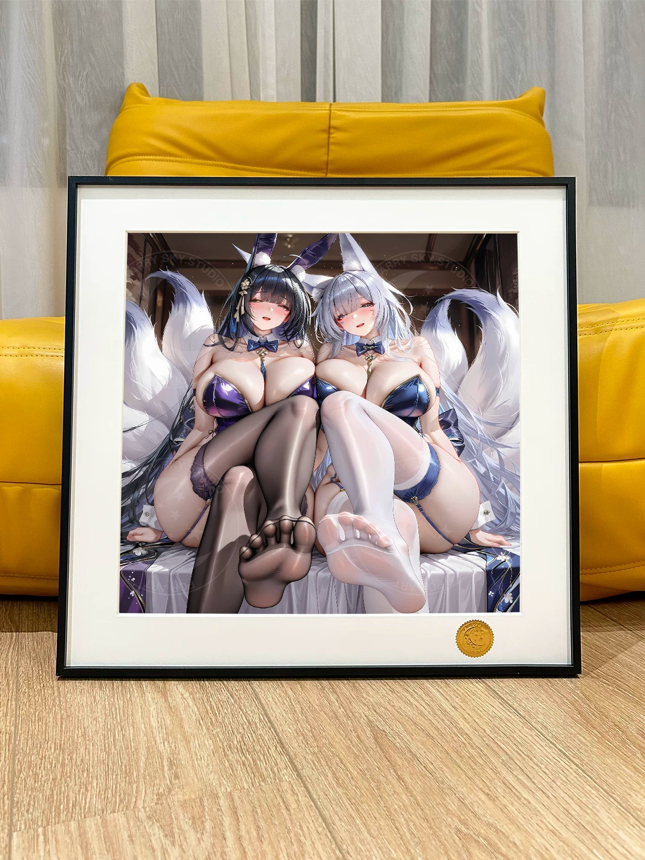【Pre-sale】Decorative Painting of Musashi and Shinano-Azure Lane-XingKong Studio