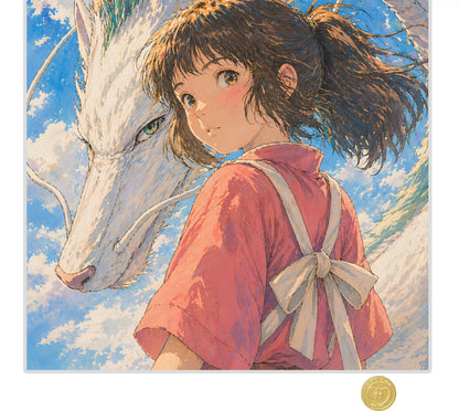 【Pre-sale】Decorative Painting of Ogino Chihiro and Nigihayami Kohakunushi-H2 Studio