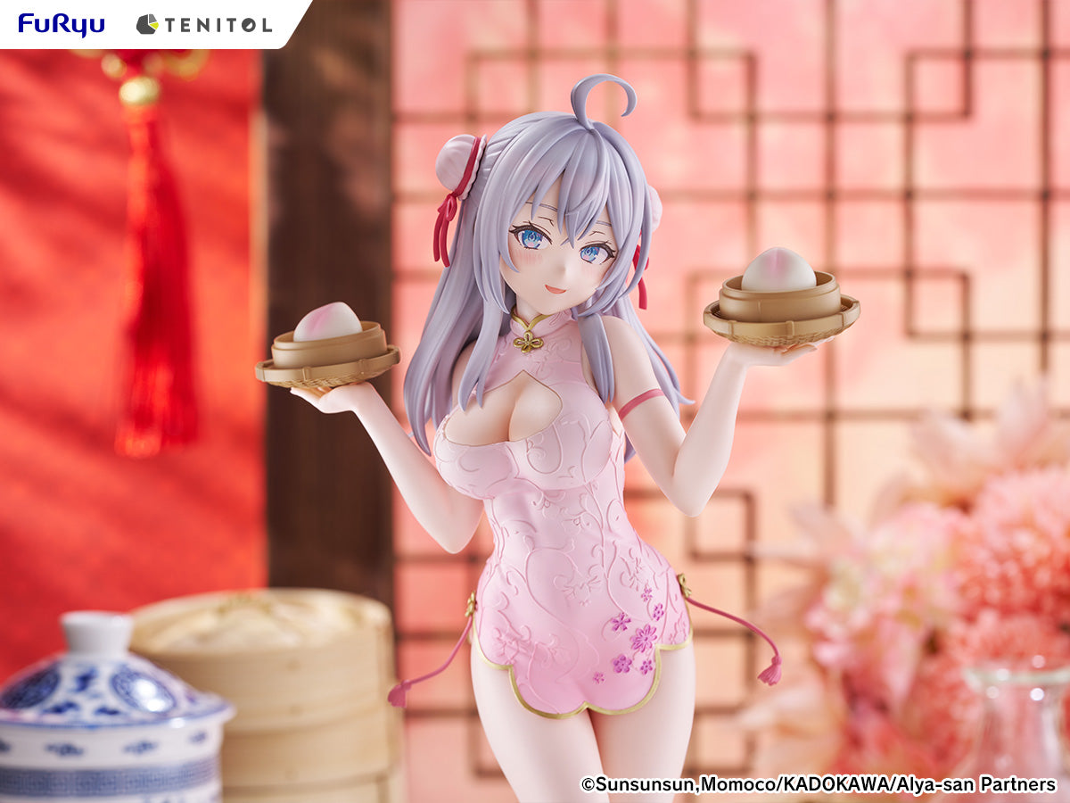 FURYU - TENITOL TALL Alya Sometimes Hides Her Feelings in Russian Yuki Suo X Alya Chinese Dress ver. Complete Figure (Licensed)