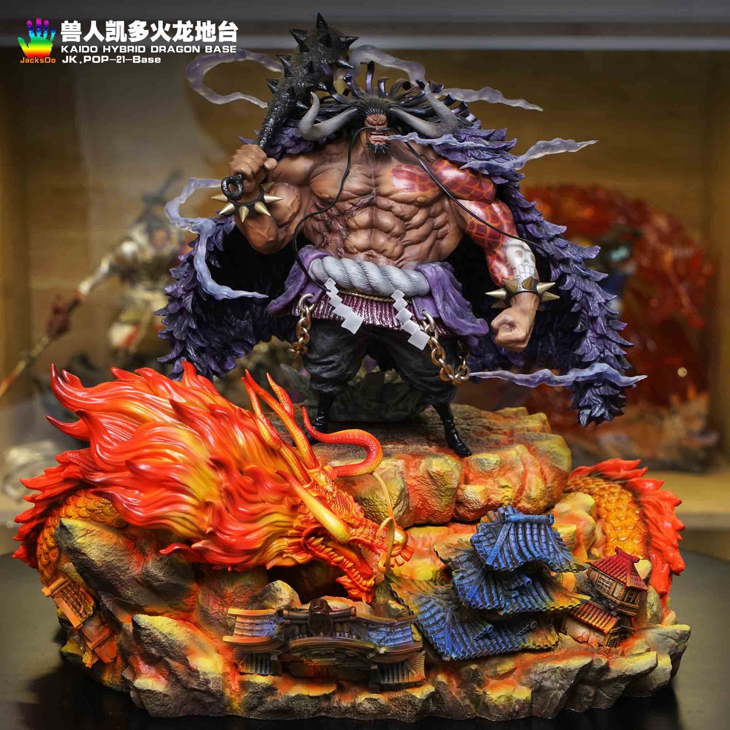 JacksDo Studio - Kaido Hybrid Dragon Base | 兽人凯多火龙地台