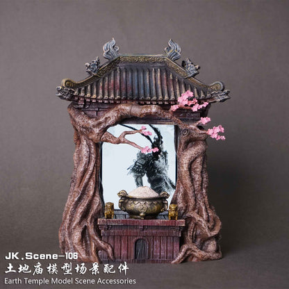 Jacksdo Studio - Earth Temple Model Scene Accessories (JK.Scene-106) | 土地庙模型场景配件 (JK.Scene-106)