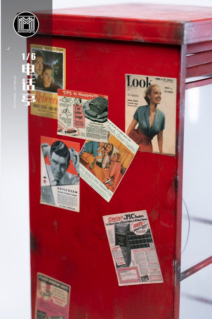 MMMTOYS-1/6 Telephone booth-No. M2608