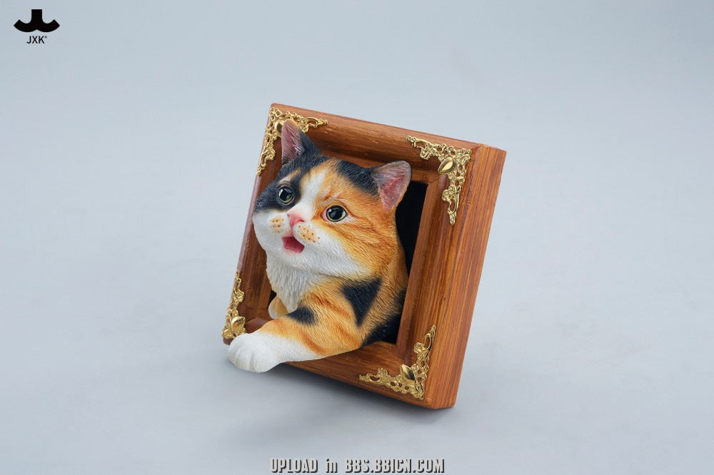JXK&small-Meow Face Museum-Escaped domestic cat-No. JS-2608A/B