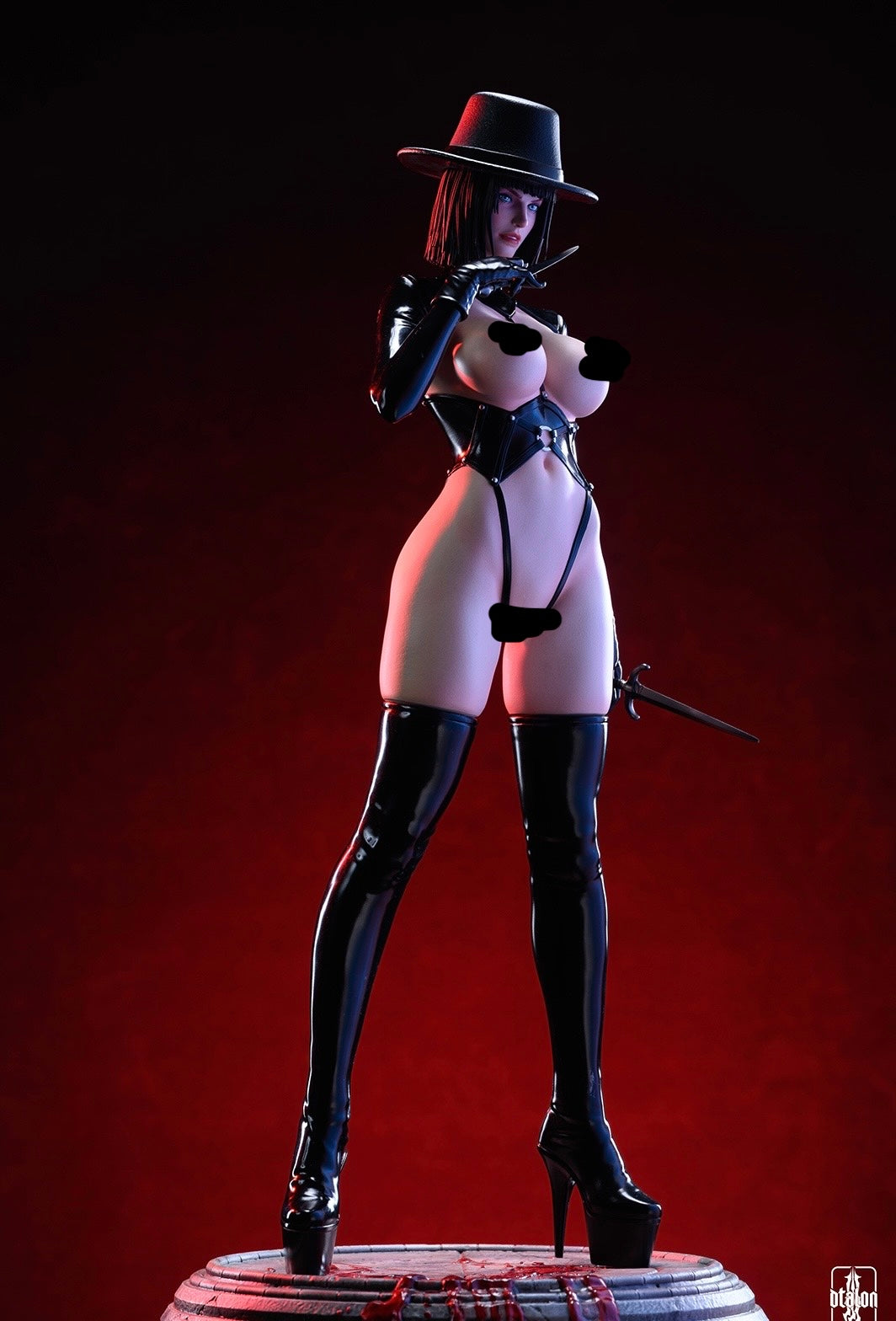 Dtalon Studio - Guy Fawkes Mask Miss V | 盖伊·福克斯面具 V小姐