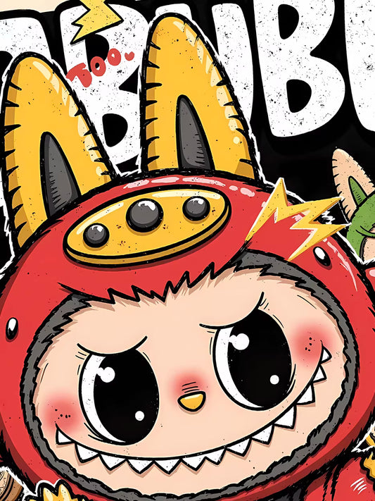 【Pre-sale】Decorative Painting of Labubu-XingKong Studio
