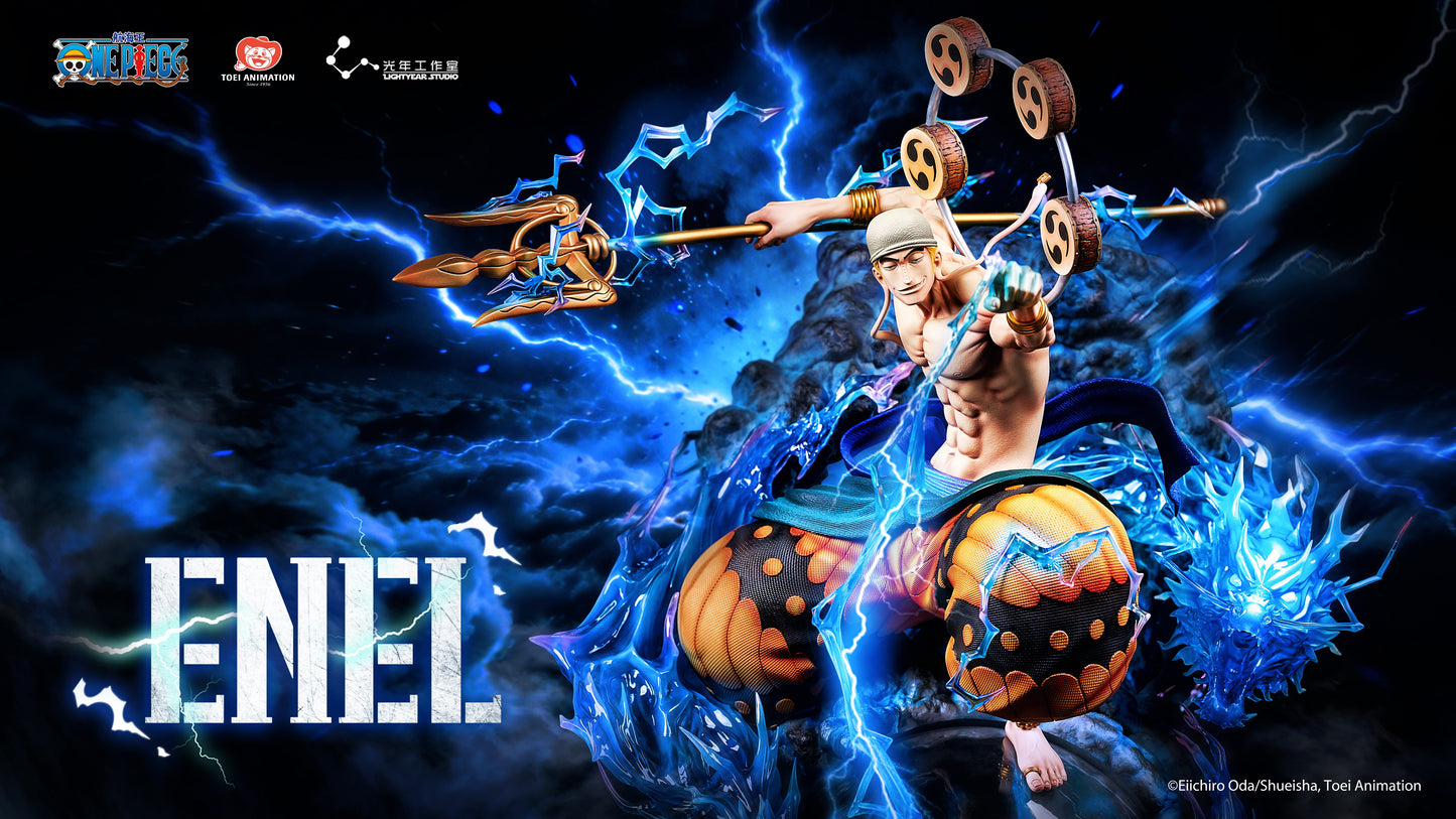 Light Year Studio - One Piece Enel Statue (Licensed)